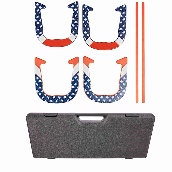 Triumph Patriotic Forged Horseshoes 35-7075-3 - main